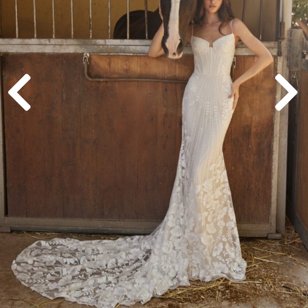 Rish Bridal ‘Rapture’ wedding dress their size 2